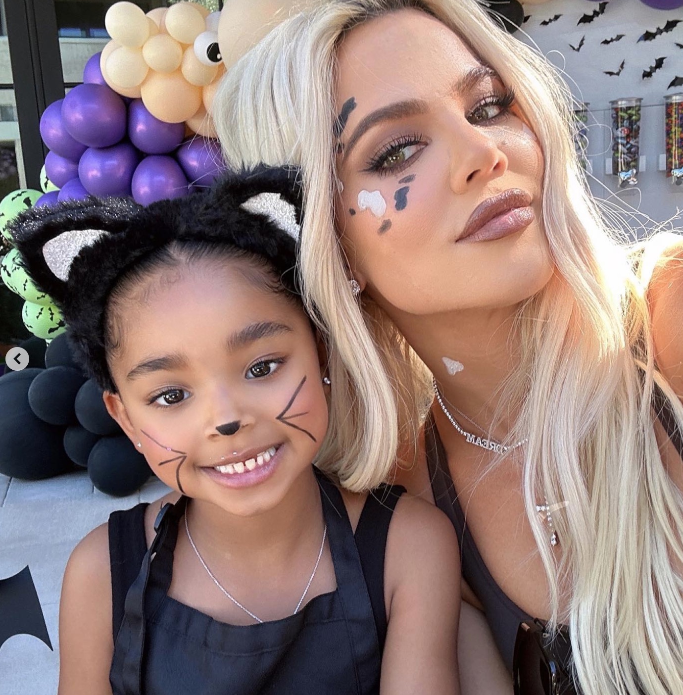 Khloe Kardashian Photos with Kids True and Tatum Thompson