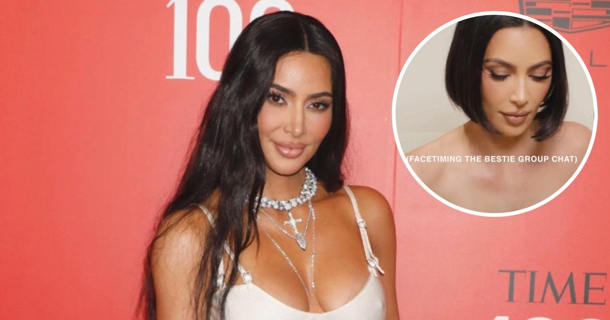 Kim Kardashian Strips Down for New ​Skims Push-Up Bra