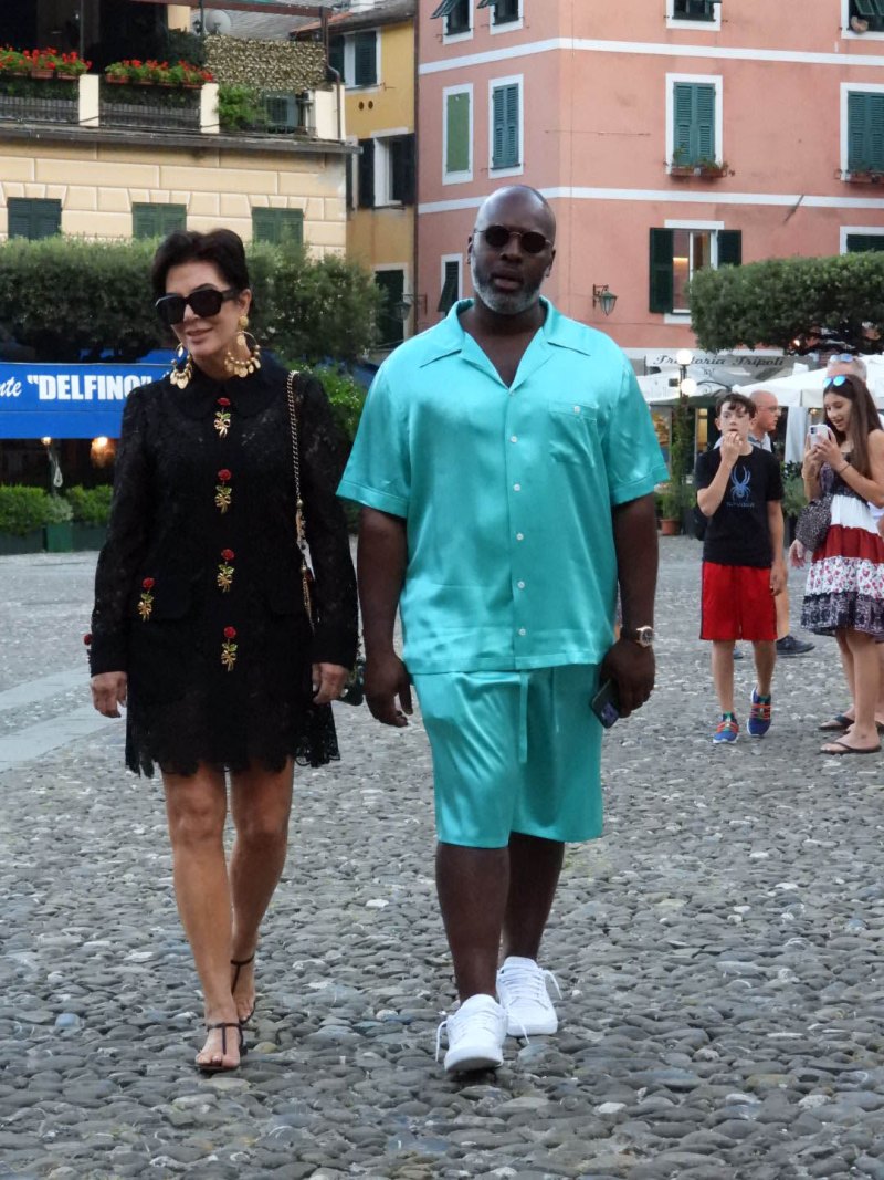 Kris Jenner and Corey Gamble's Portofino Vacation: Photos