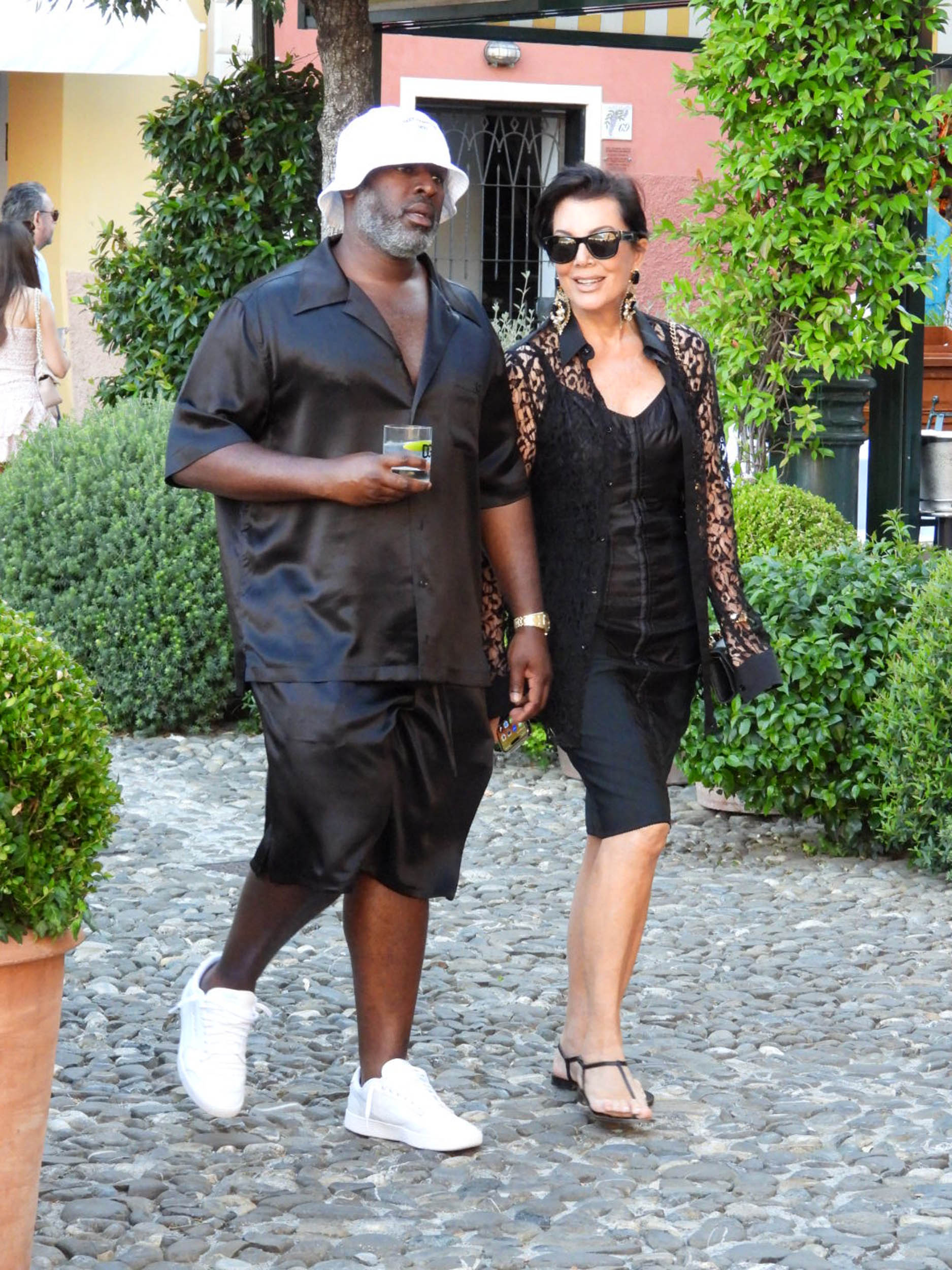 Kris Jenner and Corey Gamble's Portofino Vacation: Photos