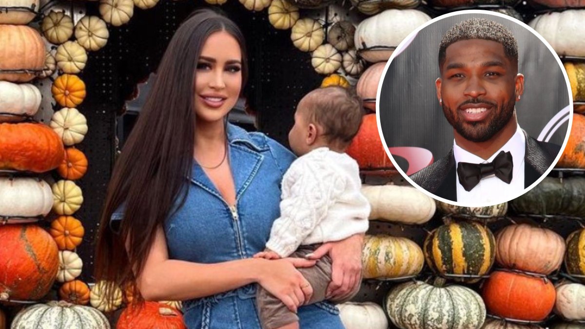 maralee nichols tristan thompson son photos