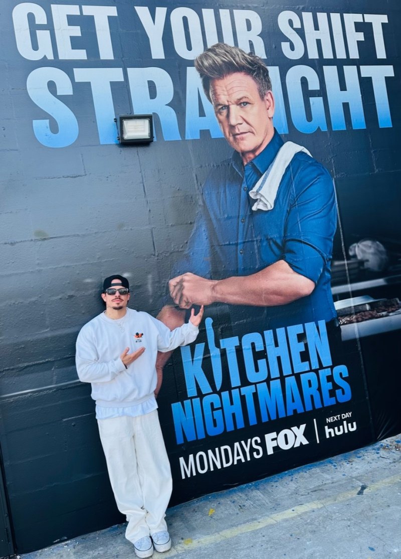 What Your Favorite Stars Are Doing This Week: Hot Photos 66 Casper Smart kept it cool as he attended FOX’s Kitchen Nightmares "Rage Room” pop-up at Valley Smash 818 in Los Angeles, CA over the weekend… Make sure to tune into Kitchen Nightmares - Which airs Mondays at 8:00PM ET/PT on FOX!