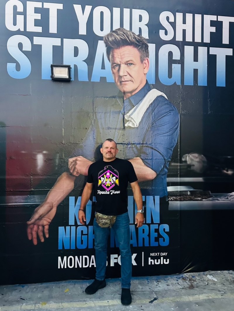 Chuck Liddell had his game face on as he attended FOX’s Kitchen Nightmares "Rage Room” pop-up at Valley Smash 818 in Los Angeles, CA over the weekend… Make sure to tune into Kitchen Nightmares - Which airs Mondays at 8:00PM ET/PT on FOX!