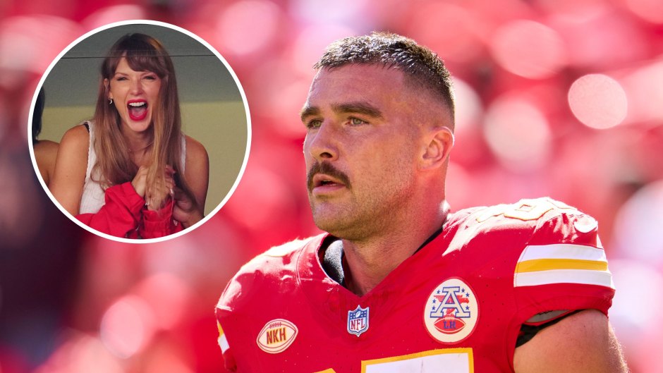 Travis Kelce Seemingly Gives Shout Out to Taylor Swift By Wearing 1989 Denim Game Day Outfit