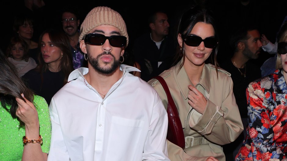 Bad Bunny and Kendall Jenner in Milan