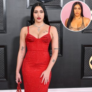 Lourdes London's Sheer Dress at Victoria's Secret Show: Photos