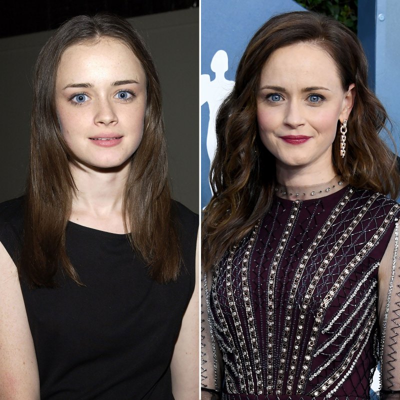 Alexis Bledel Gilmore Girls Then and Now