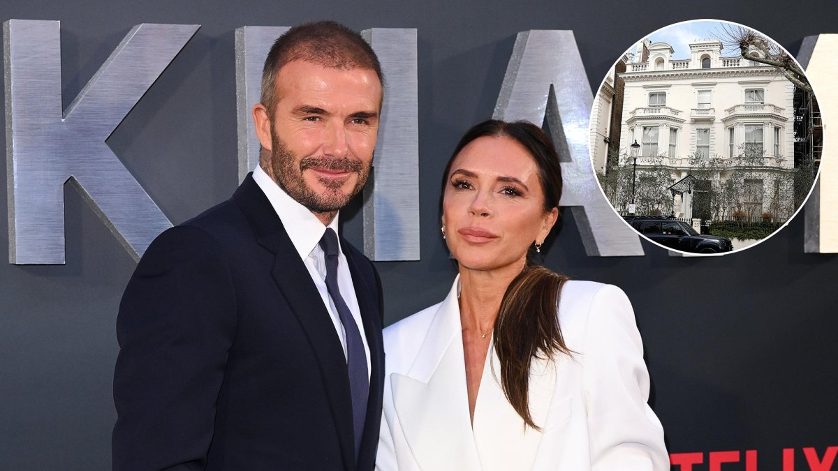 David and Victoria Beckham London House Tour 326