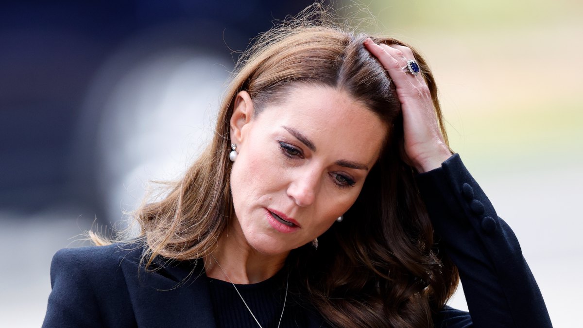princess Kate upset