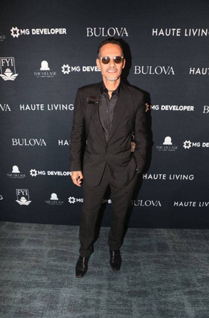 Haute Living celebrated cover star Marc Anthony following the 2023 Billboard Latin Music Awards with an afterparty alongside sponsors Bulova, Florida Yachts International, and MG Developer at Mr. C Coconut Grove in Miami, FL last night. Telmont Champagne popped a Magnum to help get the party started and a curated art piece was also presented to Marc by South African celebrity artist, Johnathan Schultz,