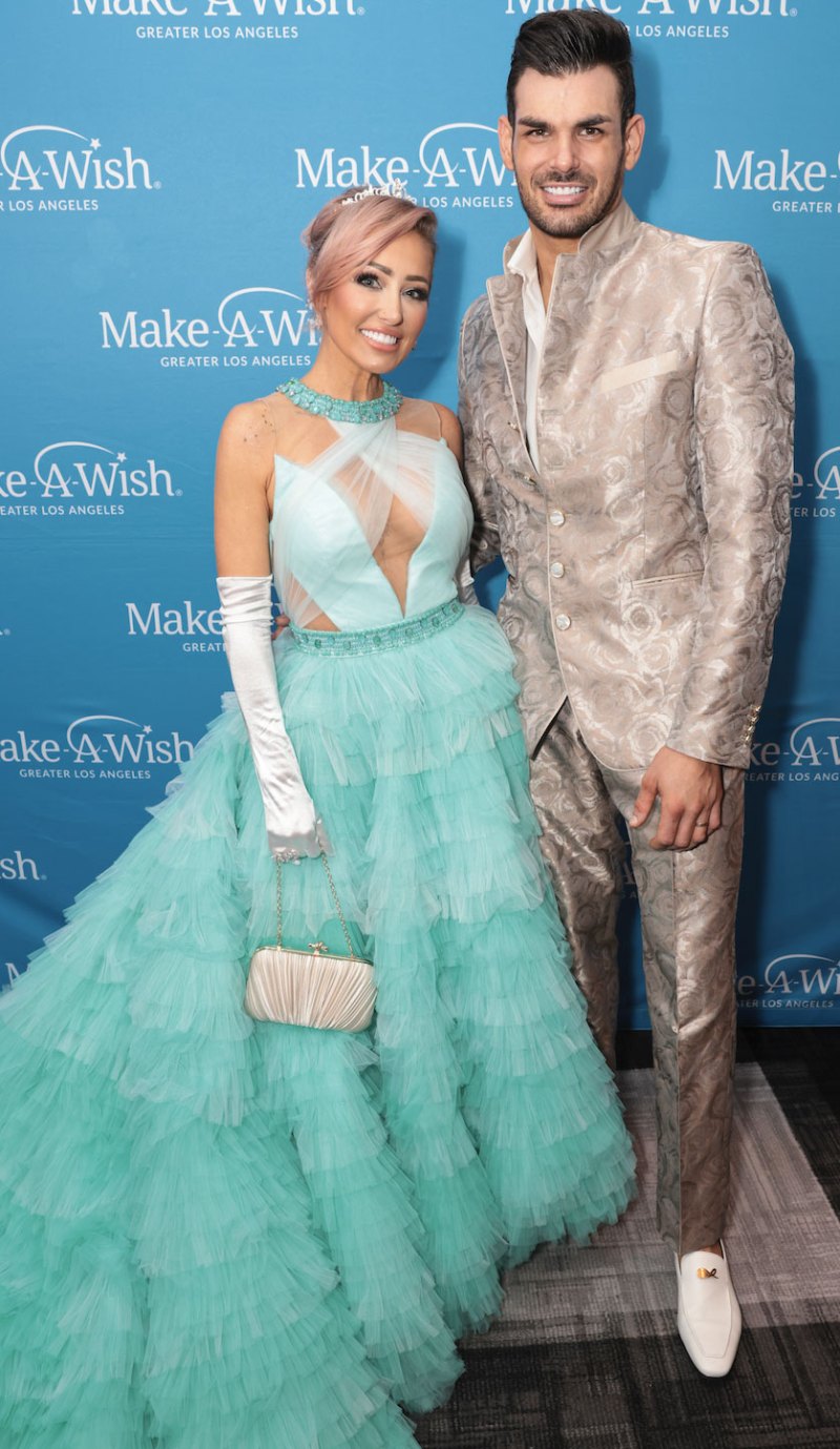 Mary and Romaine Bonnet at the Wish Gala 2023 at Fairmont Century Plaza