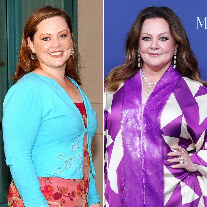 Melissa McCarthy Gilmore Girls Then and Now