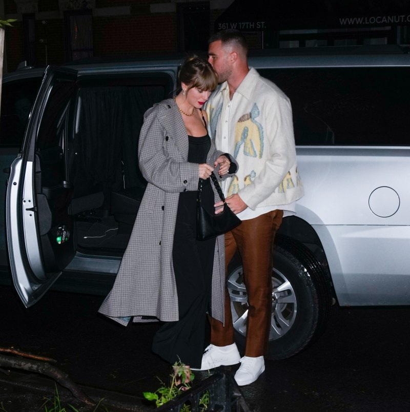 Taylor Swift and Travis Kelce's PDA Photos: Kissing, Hand Holding