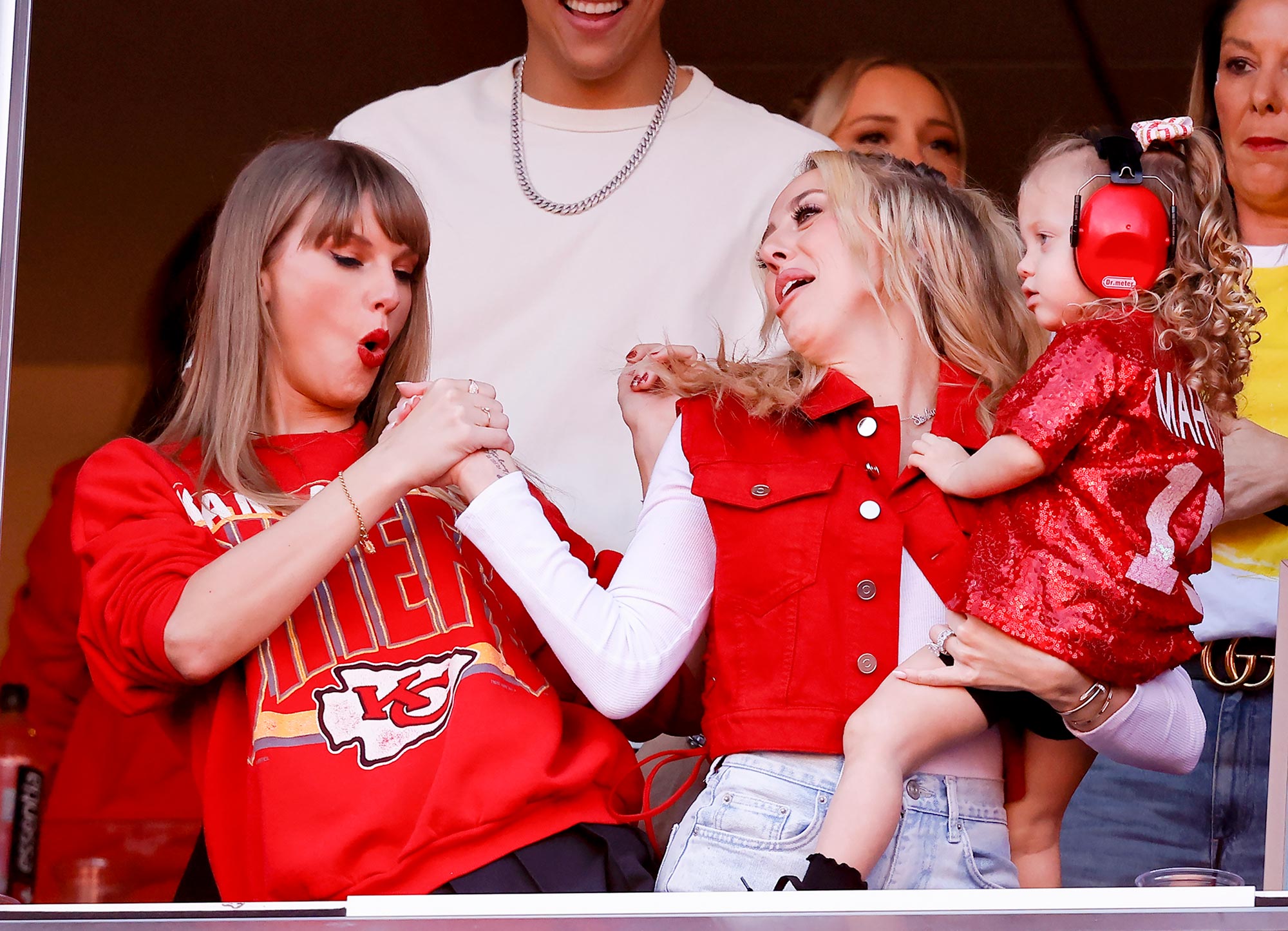 Taylor Swift And Brittany Mahomes