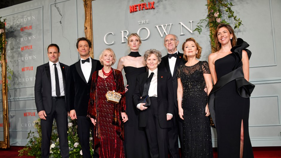 The Crown cast posing