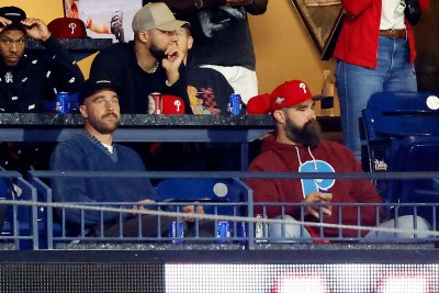 Travis Kelce Bonds With Brother Jason At Phillies Game After Romantic Weekend With Taylor Swift In NYC 3