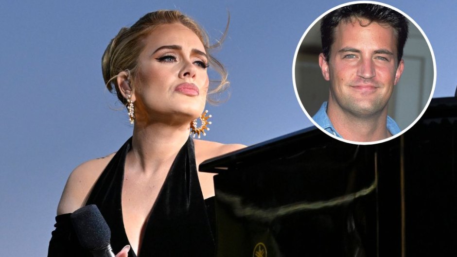 Adele Pays Tribute to Matthew Perry
