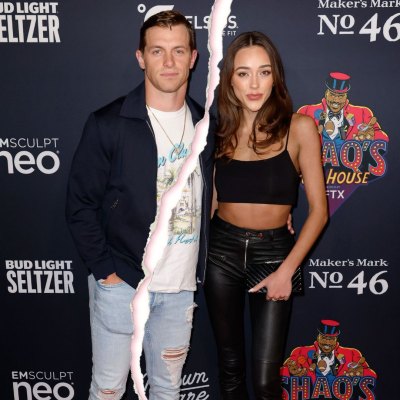 Braxton Berrios and Olivia Culpo