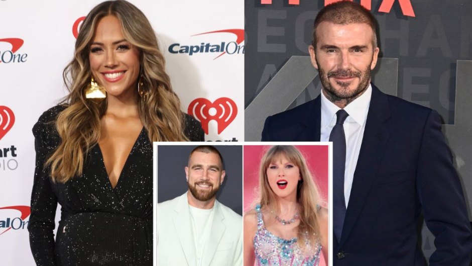 Jana Kramer, David Beckham and more celebrities react to Travis Kelce and Taylor Swift
