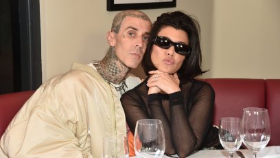 Travis Barker and Kourtney Kardashian