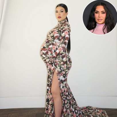 Kourtney Kardashian Dresses as Met Gala Kim for Halloween 2023