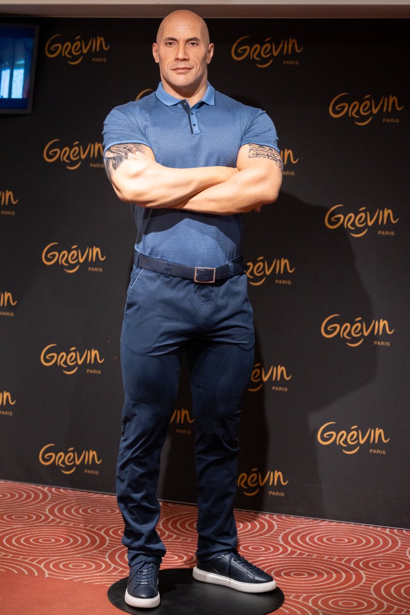 Dwayne The Rock Johnson wax figure