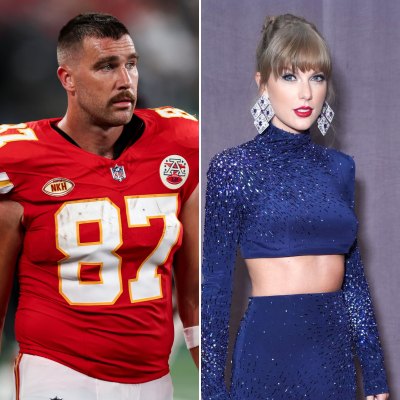 Travis Kelce Supports Girlfriend Taylor Swift at ‘Eras Tour Movie’ Premiere in L.A.