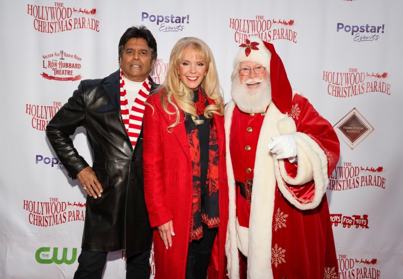Erik Estrada, Laura McKenzie, and Santa kick off the holiday season by hosting the 91st Anniversary of the Hollywood Christmas Parade Supporting Marine Toys for Tots, airing on The CW Friday, December 15, 2023 at 8:00 p.m. EST/PST.