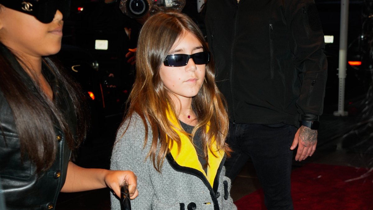 Penelope Disick and North West in New York City