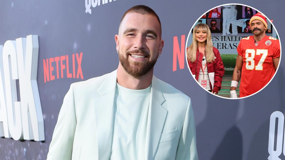 Travis Kelce Reacts to People Dressing as Him and Taylor Swift for Halloween It Was Cool 757