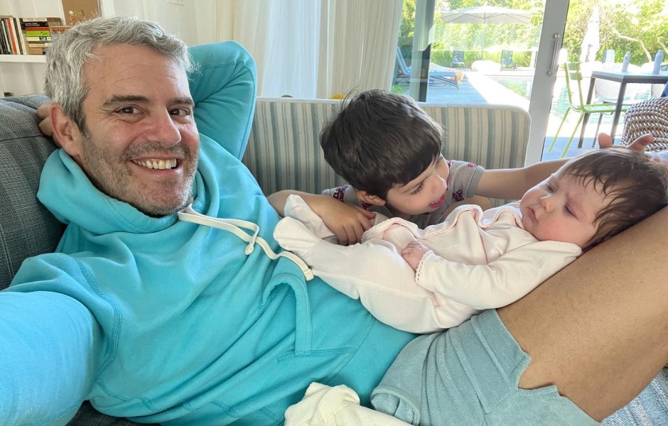 andy cohen not showing kids on social media
