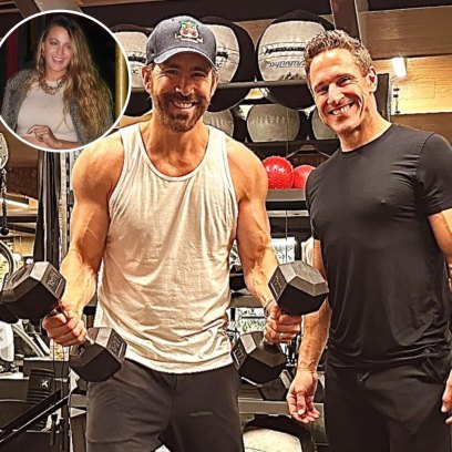 blake lively snaps thirst photos of ryan reynolds workout