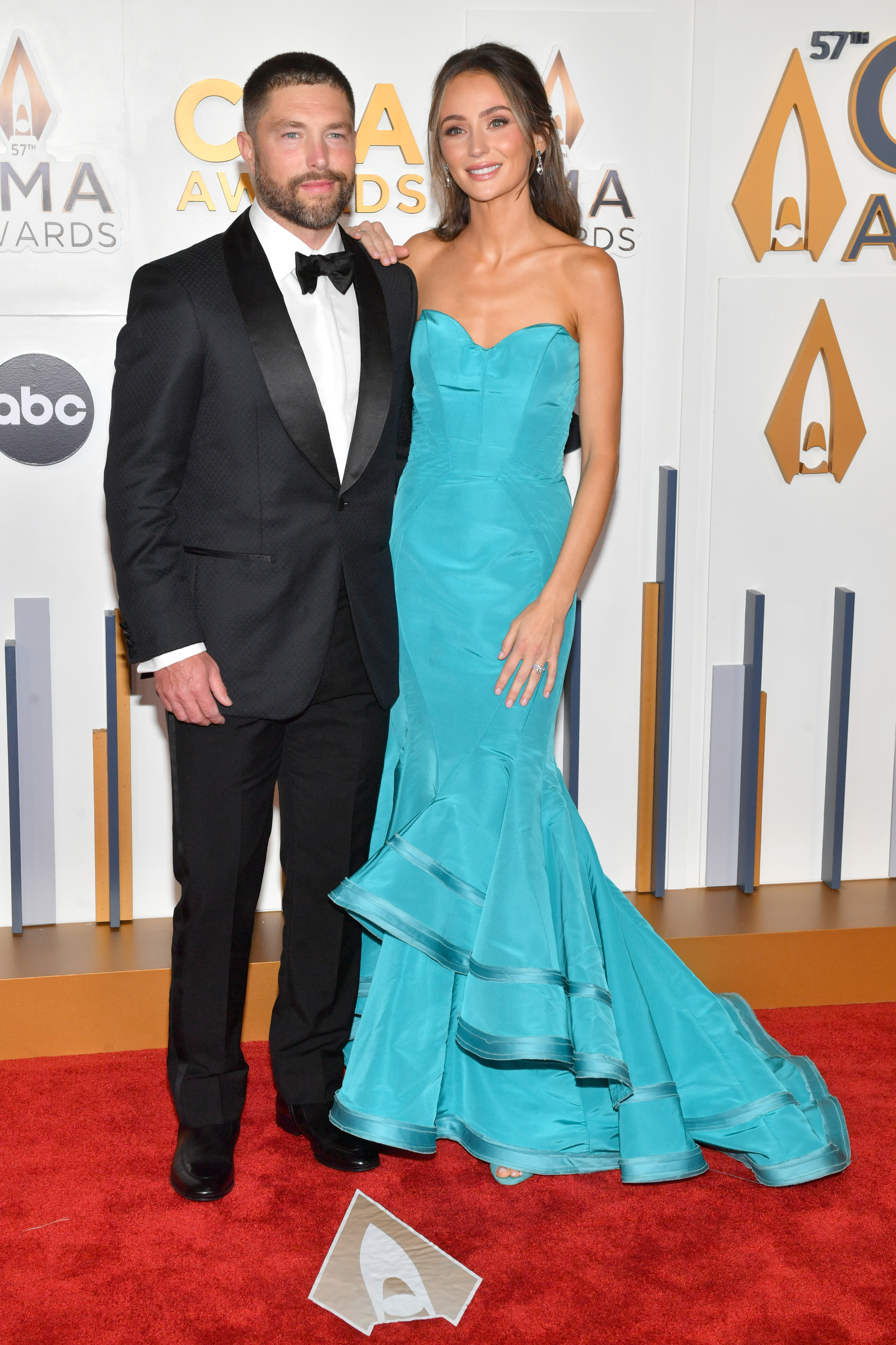 Chris Lane and Lauren Bushnell