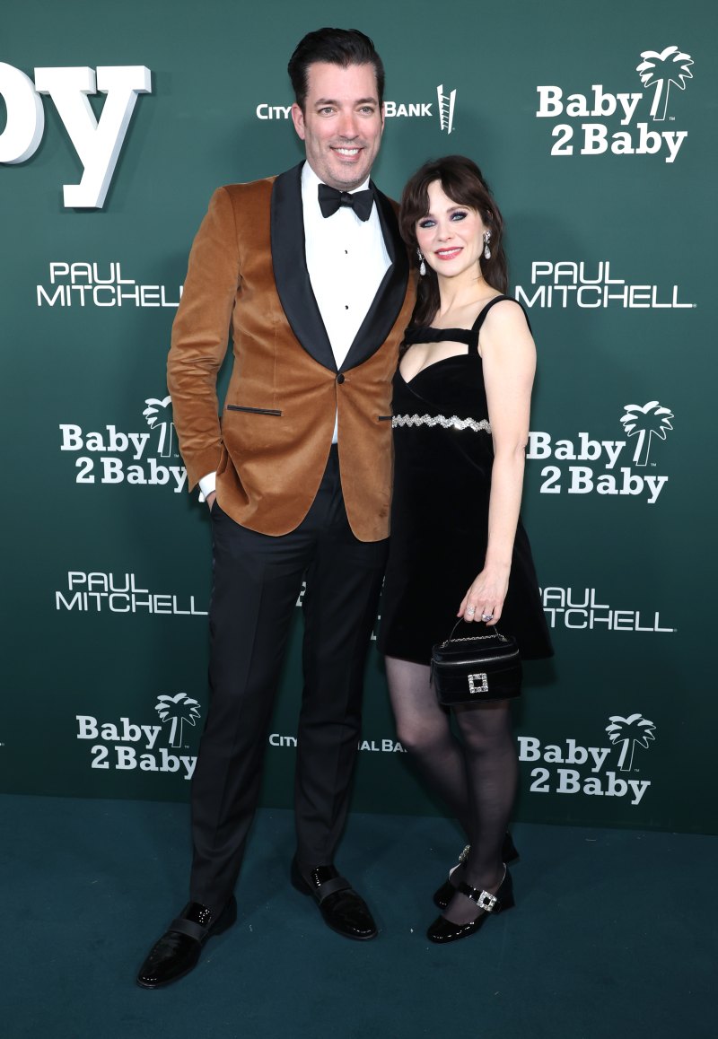 jonathan scott zooey deschanel baby2baby gala 2023