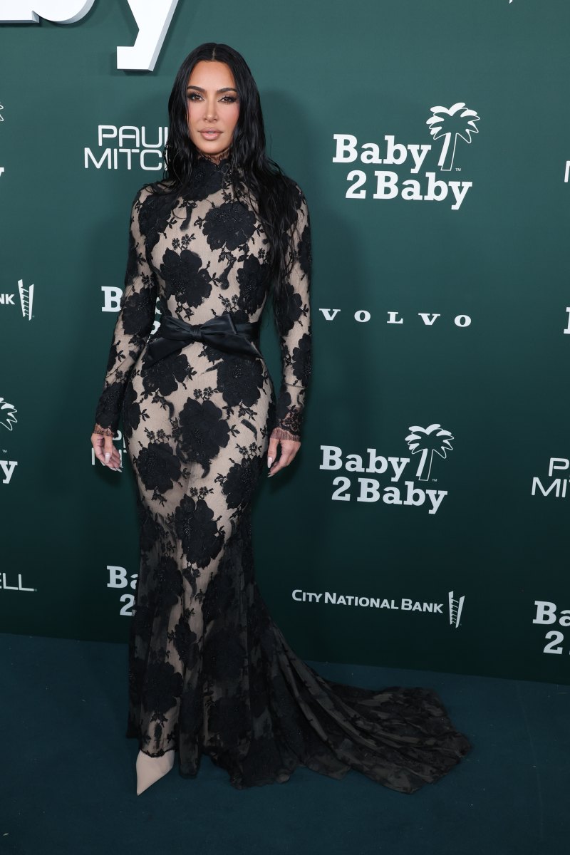 kim kardashian baby2baby gala