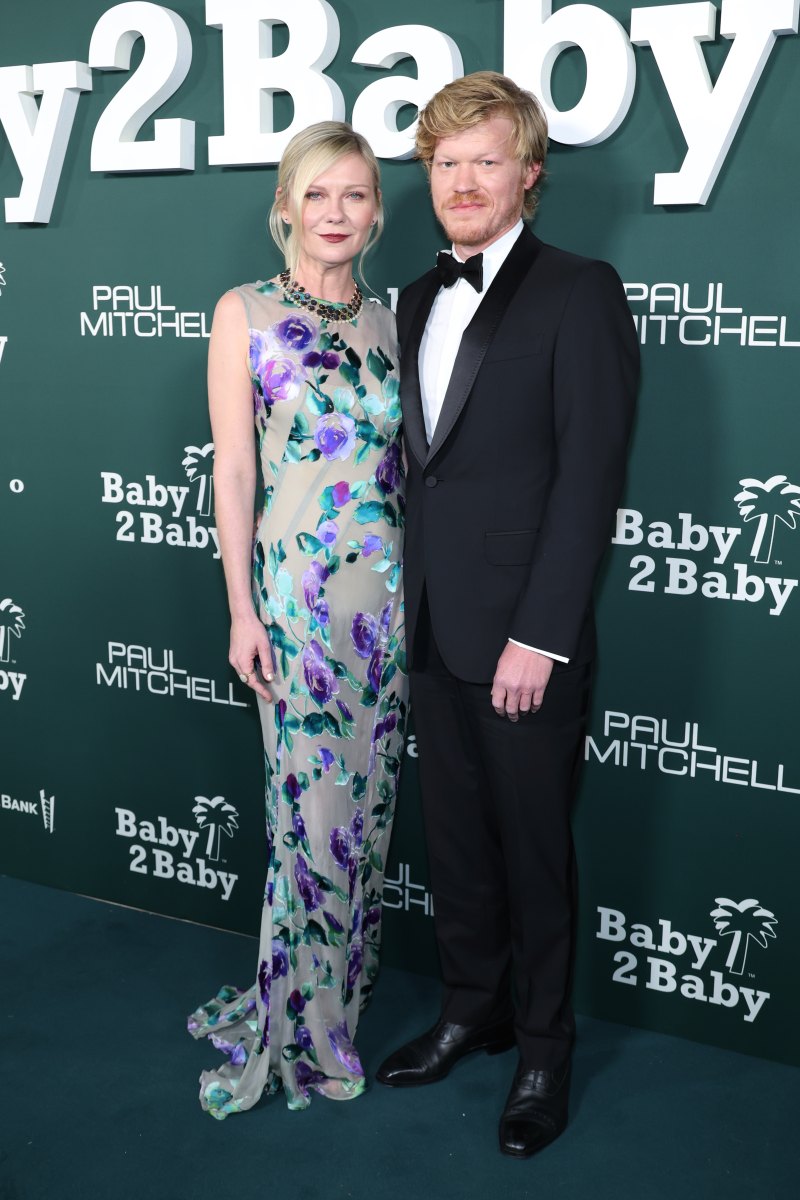 kirsten dunst jesse plemons baby2baby gala