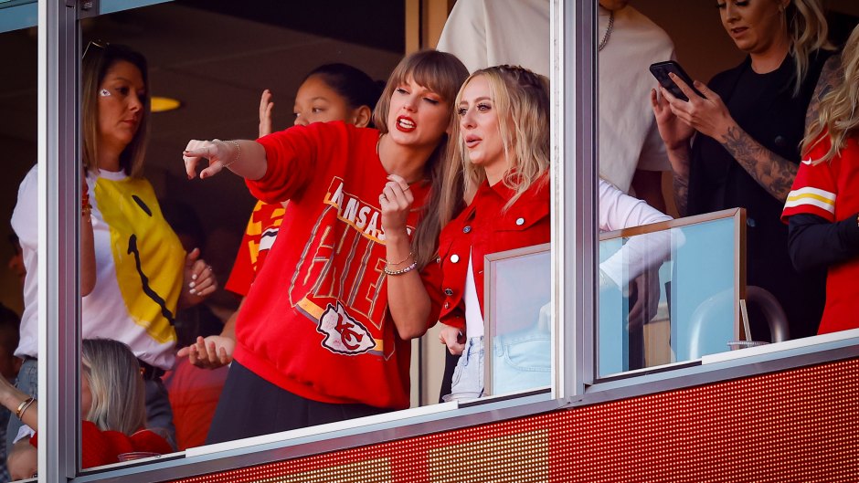 who were the kansas city chiefs wags at taylor swifts party feat