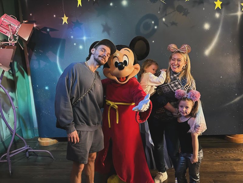 Hilary Duff Takes Two Daughters on Epic Trip to Disneyland After Pregnancy Announcement