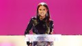 Selena Gomez speaks onstage during the Inaugural Rare Impact Fund Benefit Supporting Youth Mental Health