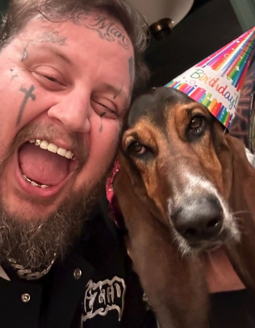 Jelly Roll Celebrates Birthday With Family, Wife Bunnie XO