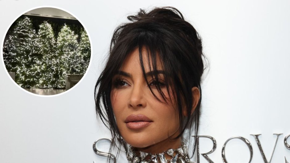 kim kardashian reveals 2023 christmas decorations