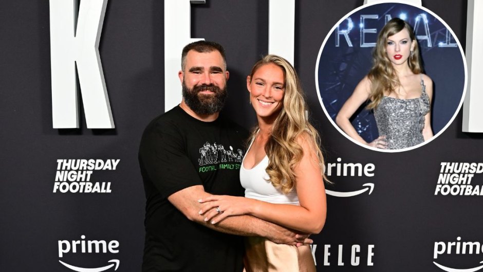 Jason and Kylie Kelce, Taylor Swift