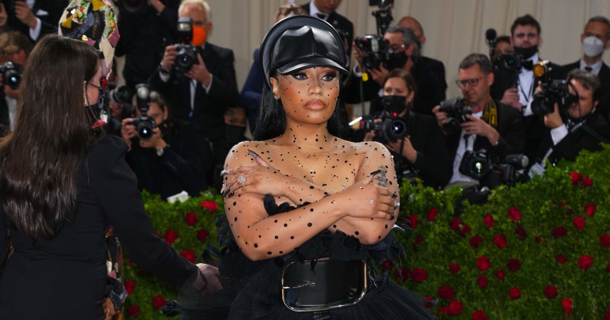 Nicki Minaj Reveals 2022 Met Gala Look Inspired Breast Reduction