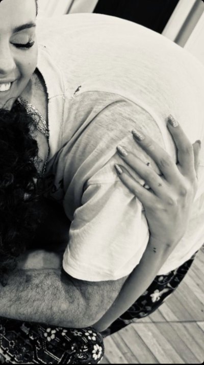 selena gome cuddles up to benny blanco in new photo