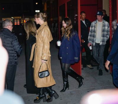 taylor swift and selena gomez hold hand on nyc night out