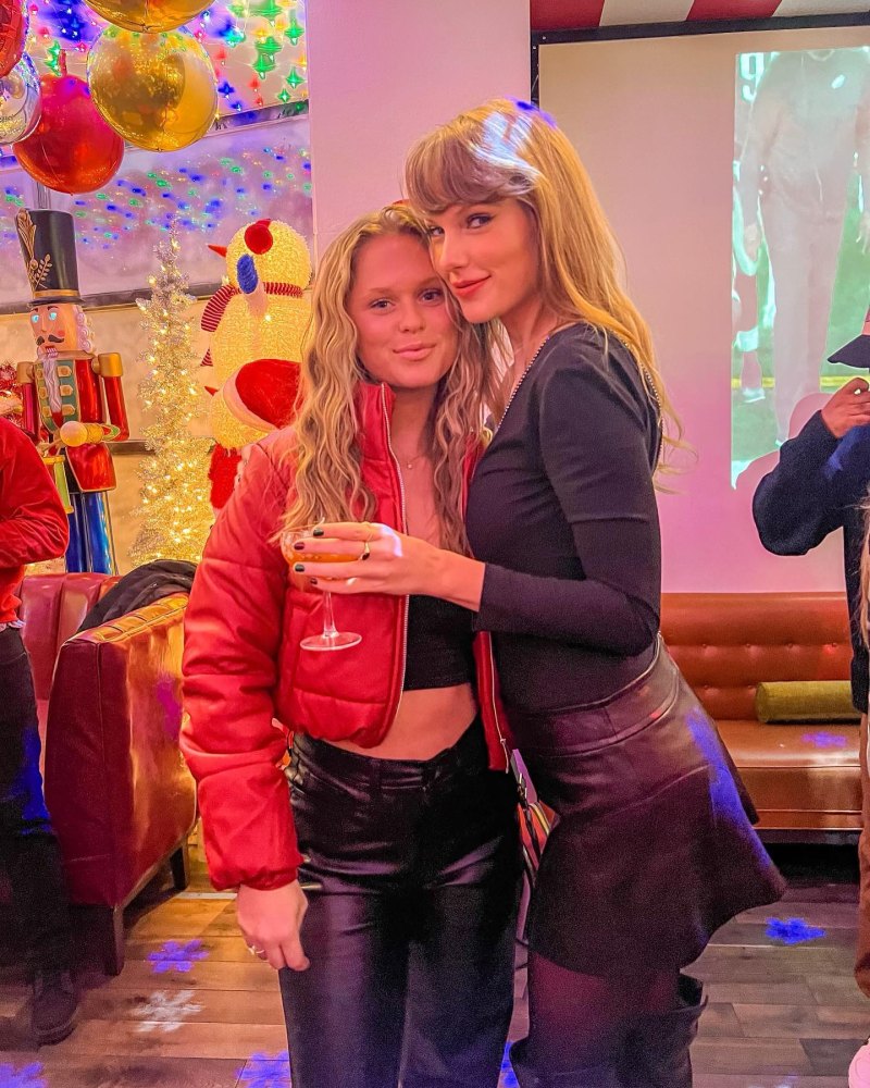 taylor swift travis kelce chrismas party