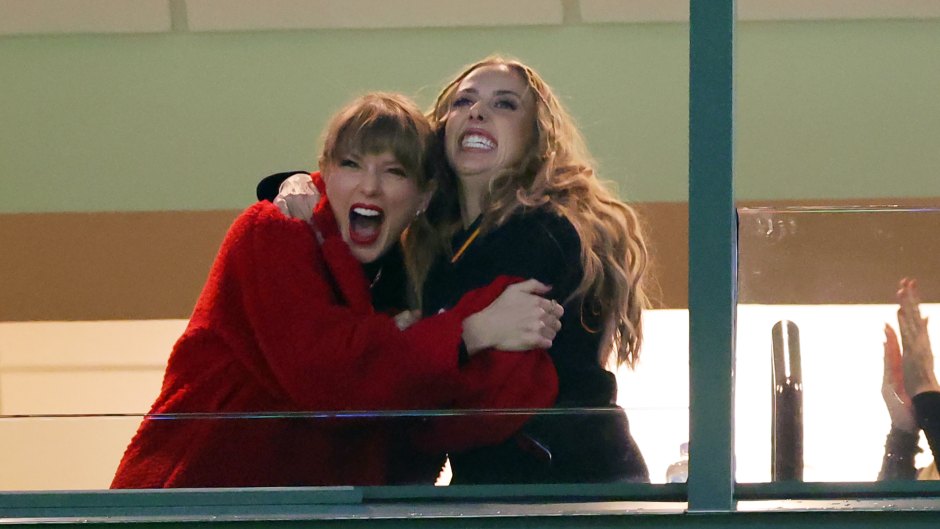taylor swift wears brittany mahomes jacket at travis game