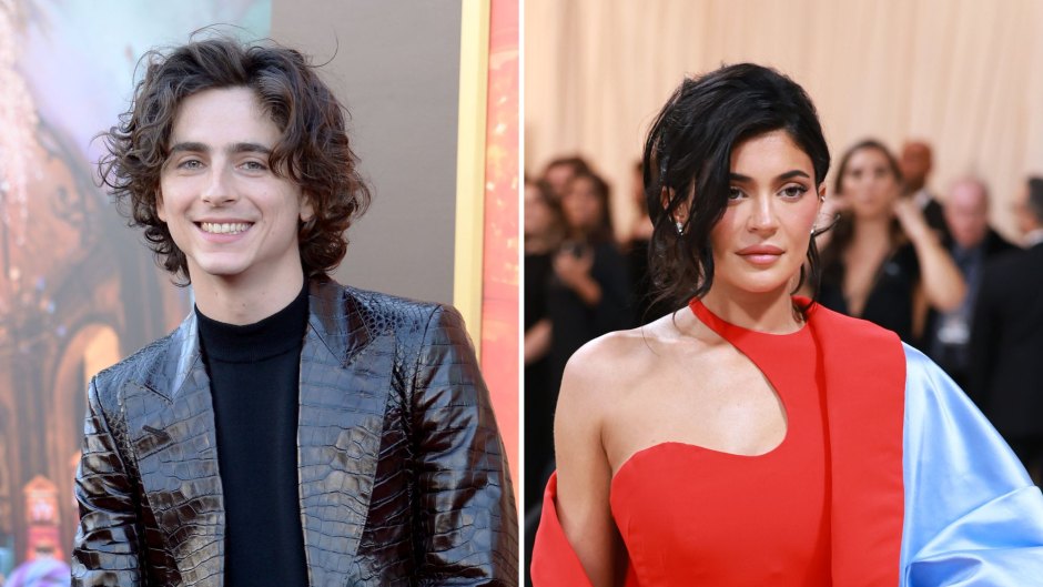 Timothee Chalamet Seemingly Spotted With Kylie at Kardashian-Jenner Christmas Eve Party