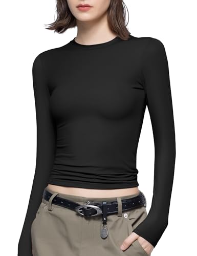 PUMIEY Long Sleeve Shirts for Women