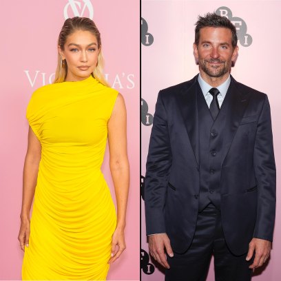 Gigi Hadid and Bradley Cooper Hold Hands in 1st PDA Photos on Romantic Stroll in London